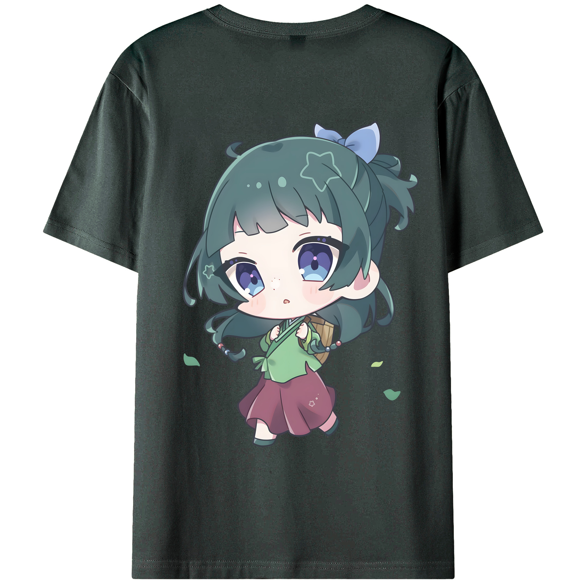 （画像用） 薬屋のひとりごと The Apothecary Diaries 綿100％ メンズ半袖Tシャツ（バックプリント） 通気性